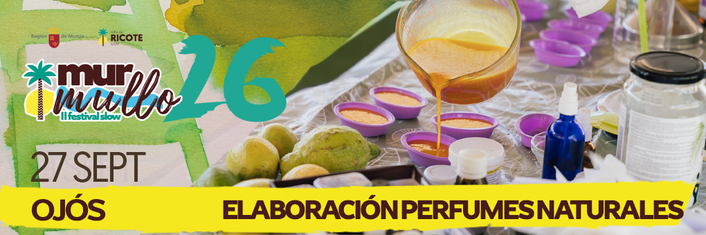 Taller "Elaboración de perfumes naturales" en Ojós