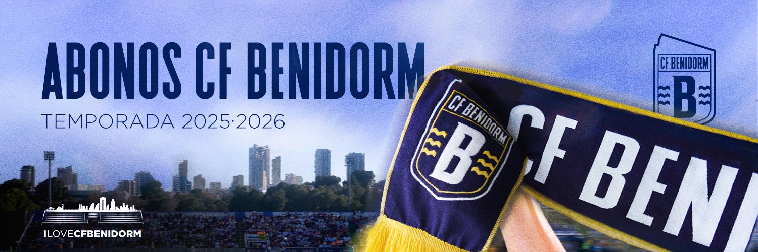 Campaña de abonos CF Benidorm 2025/2026