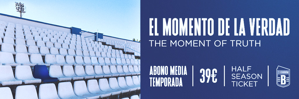 Campaña de abonos CF Benidorm 2025/2026