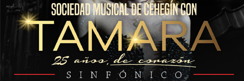 Tamara con la Sociedad Musical de Cehegín