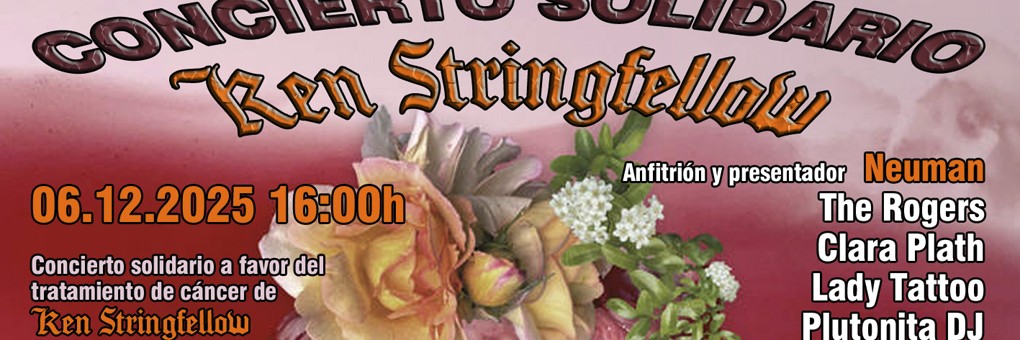 Concierto Solidario Ken Stringfellow