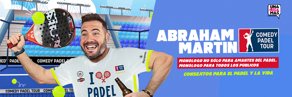 MONÓLOGO COMEDY PADEL TOUR EN BARCELONA