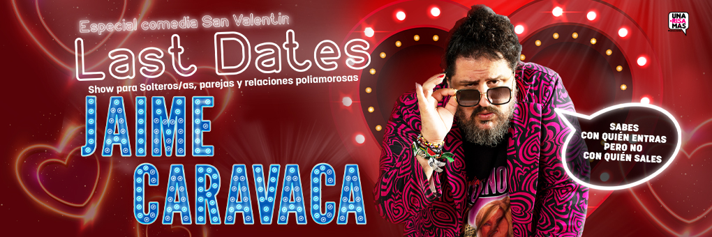MONÓLOGO JAIME CARAVACA EN NEOCINE MURCIA - ESPECIAL ENAMORADOS