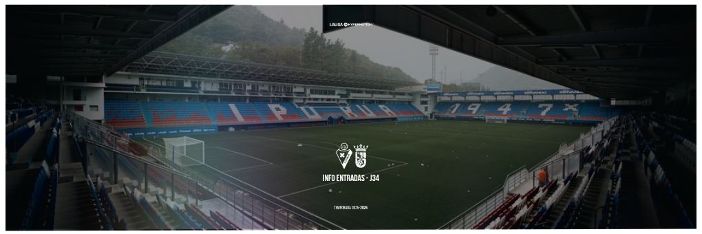 PREVENTA ENTRADAS SD EIBAR VS AD CEUTA FC