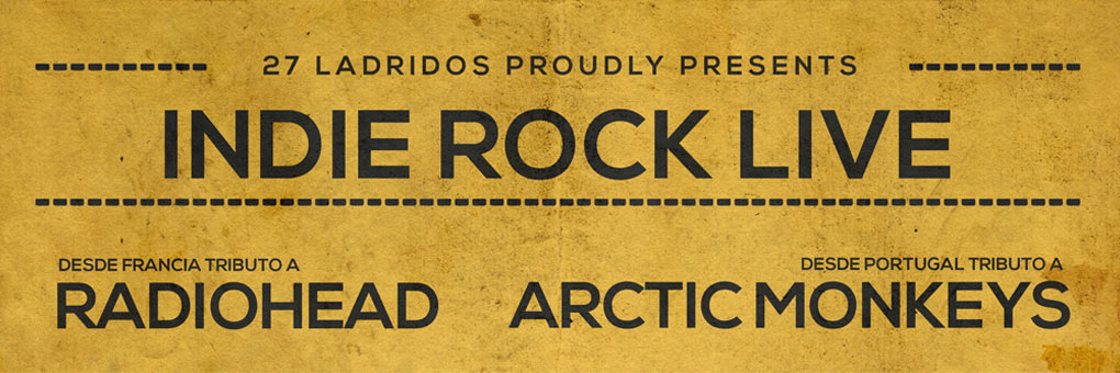 Tributo a Radiohead y Arctic Monkeys