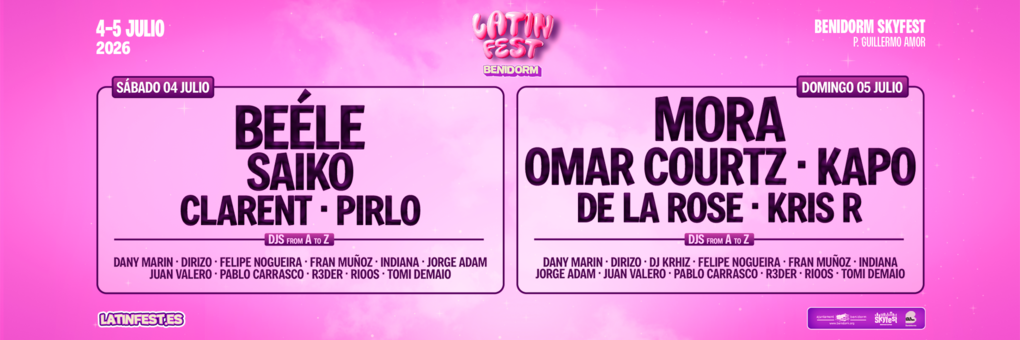 ABONO LATIN FEST BENIDORM 