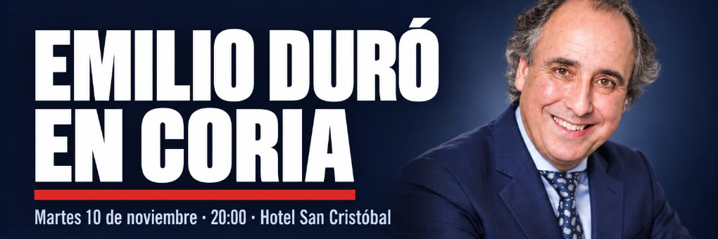 Emilio Duró en Coria