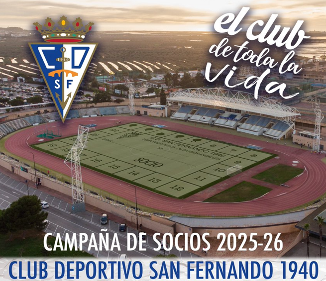 Campaña de abonos CD San Fernando 1940 2025/2026