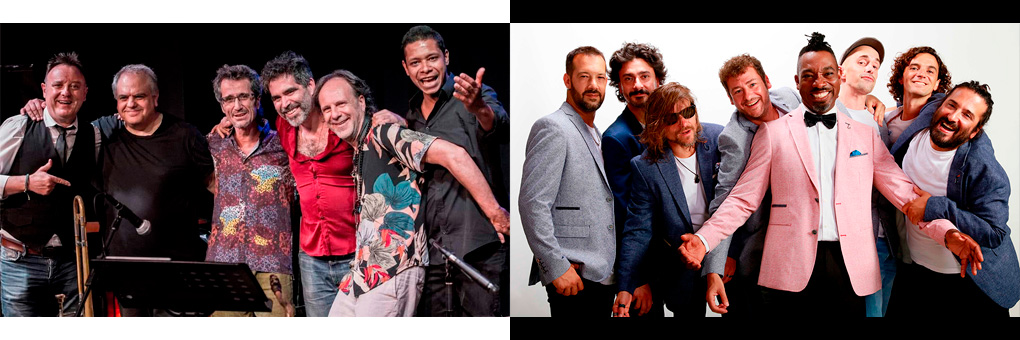 Rafa M. Guillén & The Jazz Walkers + Clarence Bekker Band & Berget Lewis