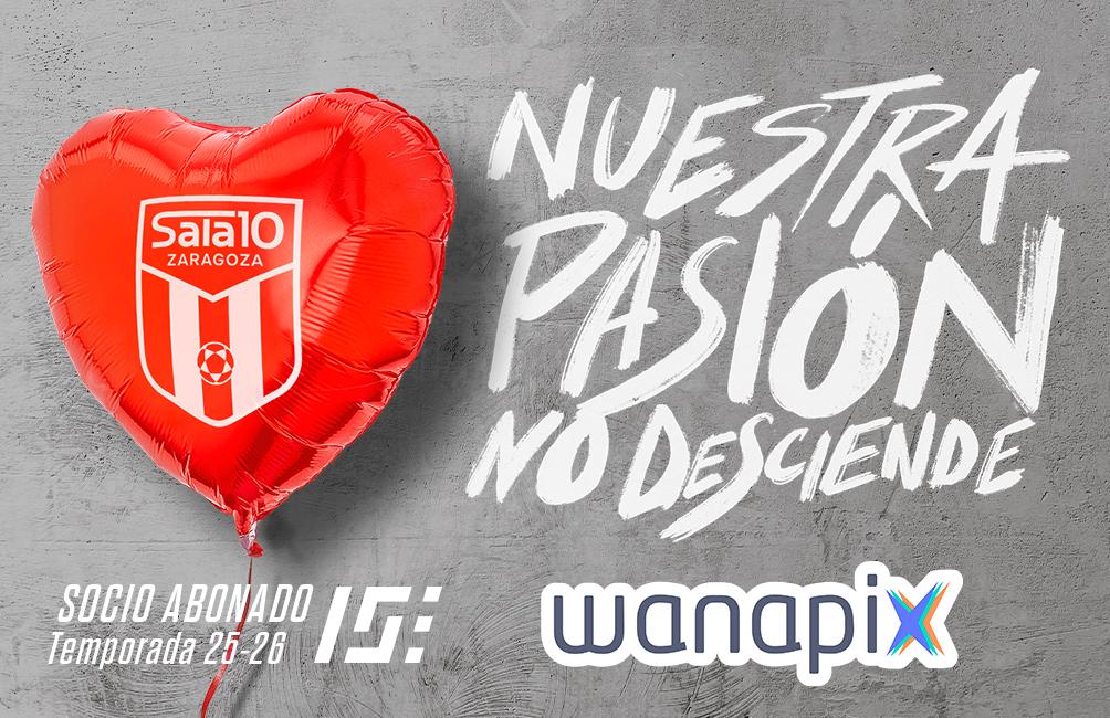 Campaña de abonos Wanapix AD Sala 10 2025/2026