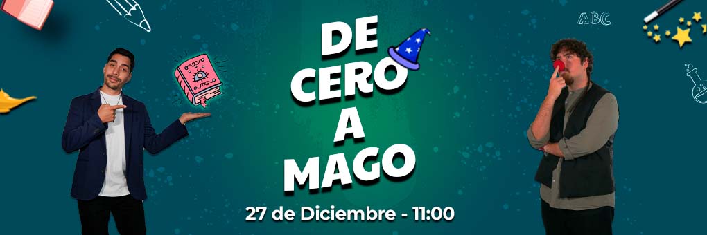 De Cero a Mago - Taller de Magia para Peques