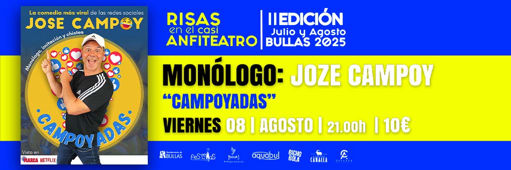 MONÓLOGO DE JOZE CAMPOY EN BULLAS