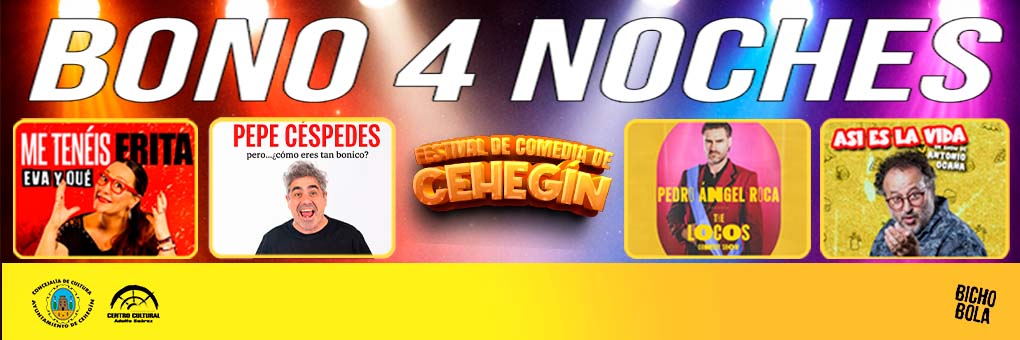 BONO 4 NOCHES EN CEHEGÍN