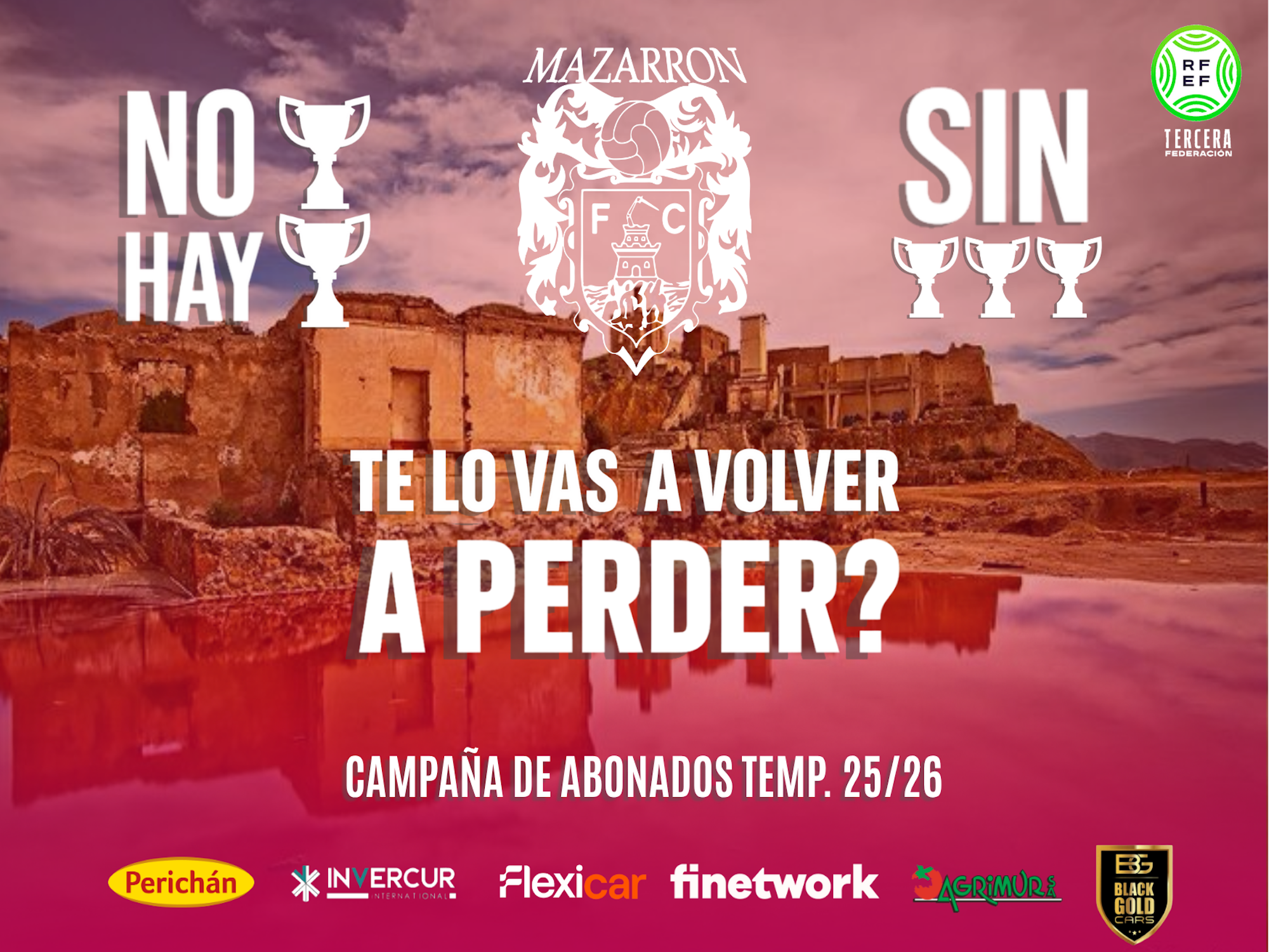 Campaña de abonos Mazarrón FC 2025/2026
