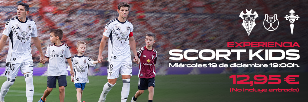 SCORT KIDS +FOTO CON EL 11 INICIAL DEL ALBA