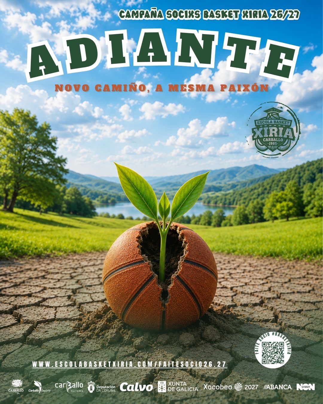 Campaña de abonos Escola Basket Xiria 2026/2027