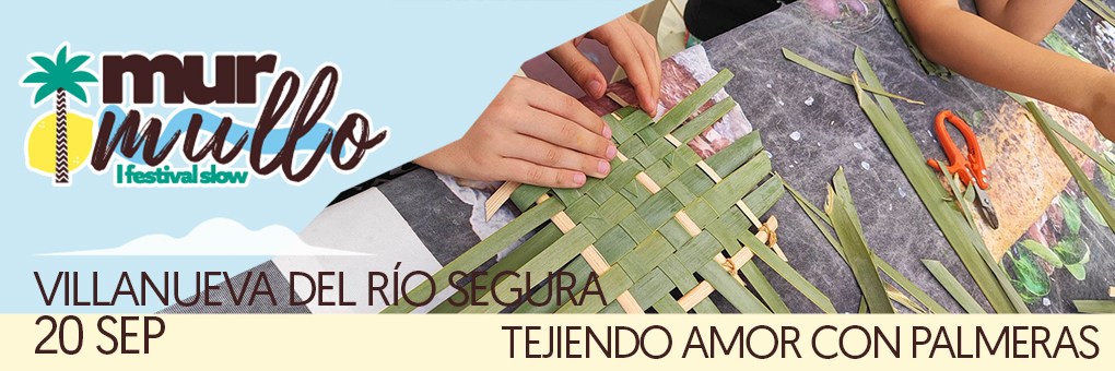 TALLER “Tejiendo amor con las palmeras”