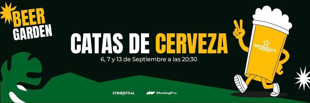 Lunes 7 septiembre - Cata de cervezas con Estrella de Levante